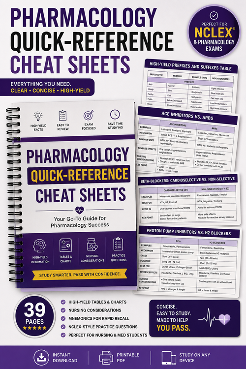 Pharmacology Exam Mastery - Built for Success