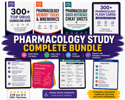Pharmacology Exam Mastery - Built for Success