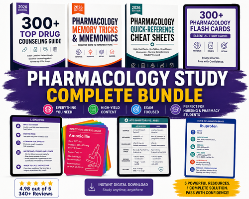 Pharmacology Exam Mastery - Built for Success
