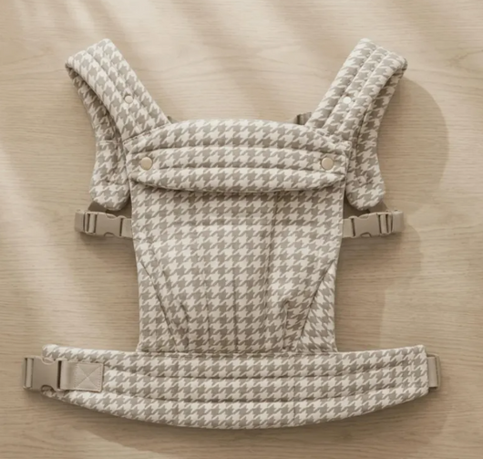 Ergonomic Houndstooth Baby Carrier